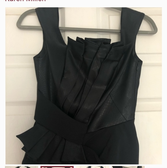 Karen Millen snakeskin pleated dressKaren Millen - Picture 3 of 3